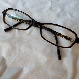 COACH Georgeanne 623 Brown Acetate Eyeglass FRAMES ONLY
49-15-135